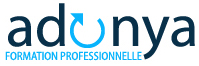 logo du groupe de formation Adonya