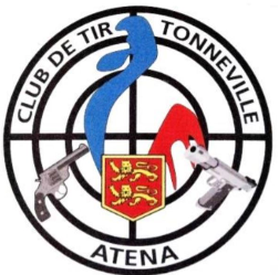 logo de l'association ATENA club tir Tonneville Hague